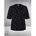 Kaffe Curve Shirt Chelena Zwart Studs